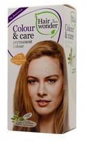 HAIRWONDER Colour&Care ilgalaikiai plaukų dažai be amoniako spalva vidutinė aukso blondinė 7.3