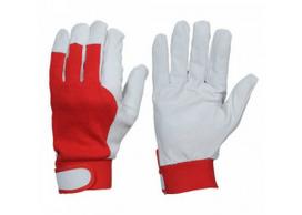 Darbo pirštinės FLEX-TOUCH, odos su medvilne, dydis 10-11