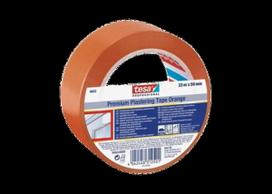 Tinkavimo juosta tesa® PREMIUM PLASTERING 4843, lygi, 50mm, 33m