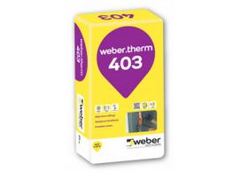 Klijavimo mišinys polistirenui Weber Therm 403, 25kg