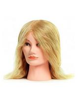 BraveHead manekeno galva Valentina, 100% natūralūs plaukai 35-40cm
