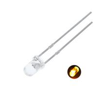 LED skaidrus šviesos diodas 3mm (geltonas)