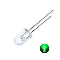 LED skaidrus šviesos diodas 5mm (žalias)