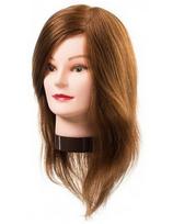 EuroStil manekeno galva Lucy, 100% natūralūs plaukai 20-30cm