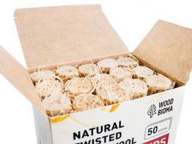 Susuktos medienos vilnos įdegtukai FIRELIGHTERS