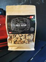 Raudono vyno statinių drožlės rūkymui, 900g