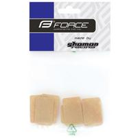 Apsauginiai lipdukai po šarvu FORCE 3x2cm (6vnt, permatomi)