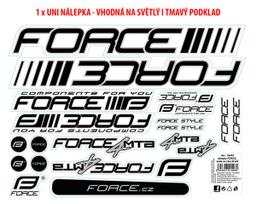 Lipdukai dviračiui Force 4 MTB 37x27cm (su UV laku)