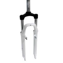Priekinė šakė 24" ZOOM Nakamura CR 1 1/8" (28,6mm) disc + V-brake su sriegiu (balta)