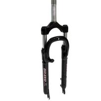 Priekinė šakė 26" ZOOM Bravo 1 1/8" (28,6mm) disc su sriegiu (juoda)