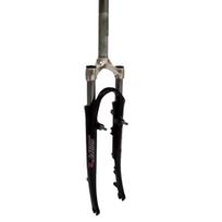 Priekinė šakė 28" 1 1/8" ZOOM Swift, V-Brake+disk (sidabrinė)