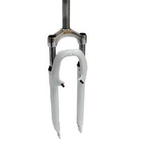 Priekinė šakė 28" ZOOM 1 1/8" (28,6mm) V-brake su sriegiu (balta)