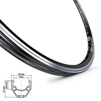 Ratlankis MACH1 210 28/29" (622x19) 32H (juodas)