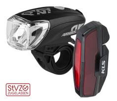 Žibintų komplektas KLS Perseus + Illux USB
