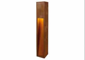Šviestuvas lauko SLV RUSTY SLOT, pastatomas, 9W, 30lm, IP55, 80cm