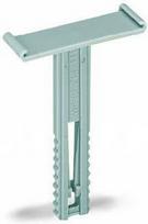 Group marker carrier adj. in height for 1 marker card 10 mm wide, grey 249-119 | 4017332188371