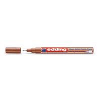 Žymeklis Edding 780 lako pagrindu, apvaliu galiuku, 0,8mm, skirtas dekoravimui, bronzos spalvos