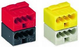 4-conductor modular PCB connector, yellow-green 243-212 | 4044918441407