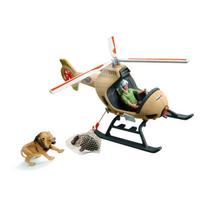 SCHLEICH  WILD LIFE Gyvūnų gelbėjimo sraigtasparnis