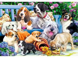 TREFL PUZZLES TREFL dėlionė „Šuniukai“, 1000 det.