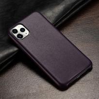 Juodas dirbtinės odos dėklas telefonui Iphone 12 Pro Max