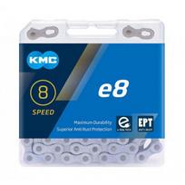 Grandinė KMC E8 8 pav. 122L, E-Bike, 1/2x3/32