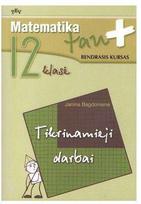 Matematika Tau plius. 12 kl. Bendr. kur. Pr.sąs.