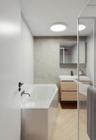 Kampinė vonia Riho Rethink Space Plug&Play, 180x110 cm