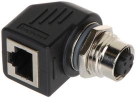 ANGULAR ADAPTER M12D-G/RJ45-G