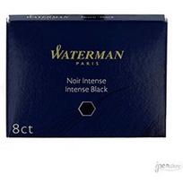 Ilgos rašalo kapsulės WATERMAN, 8 vnt, juoda, VAKWRM3034325200194