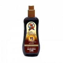 Australian Gold Purškiamas losjonas su bronzantais ir su apsauga nuo saulės SPF15 Australian Gold Spray Gel With Instant Bronzer