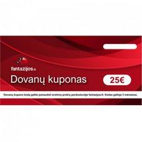 25 Eur vertės dovanų kuponas