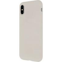 Dėklas Mercury Silicone Case Apple iPhone 12 / 12 Pro akmens spalvos