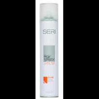 Lakas plaukams su UV filtru, stiprios fiksacijos, suteikiantis apimties Farcom Professional SERI Hair Spray Volume 400 ml