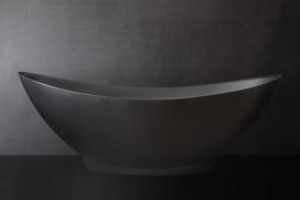 Laisvai pastatoma vonia Paa FELICE GRAPHITE 195x83 cm