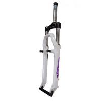 Priekinė šakė 26" ZOOM Nakamura CR, 1 1/8" disk+V-tipo (balta)