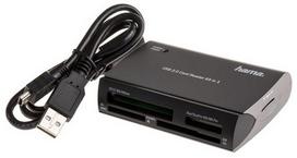 Hama kortelių skaitytuvas USB2.0 65in1 Multi