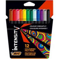 Bic flomasteriai Intensity Up, 12 spalvų rinkinys, FLMBIC978004