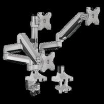 LOGILINK - Triple alumium monitor desk mount,13-27'', max. 7 kg