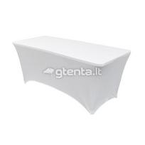 Staltiesė 240 cm Balta