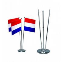 Vėliavėlės stovelis trivietis juodas