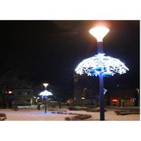 LED KALĖDINIS PAPUOŠIMAS ANT STULPO