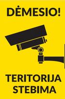 Informacinė lentelė Dėmesio Stebima II