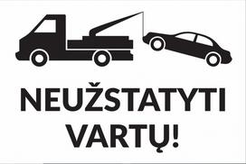 Informacinė lentelė Neužstatyti Vartų