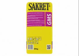 Klijai blokeliams Sakret GMS, atitvarams mūryti, M10, 25kg (įv.spalvos)