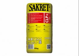 Tinkas Sakret CLP PLUS, cementinis-kalkinis, mašininis, 7-25mm, 25-40kg
