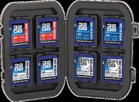 DELKIN WEATHER RESISTANT CASE FOR 8 SD CARDS