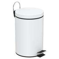 Šiukšliadėžė Simple Line balta 3L