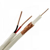 Kabelis stebėjimo kamerai maitinimas+vaizdas RG59+2x0,75mm, 1 metras