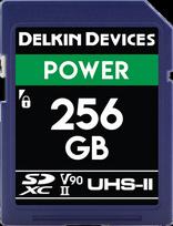 DELKIN SD POWER 2000X UHS-II U3 (V90) R300/W250 256GB